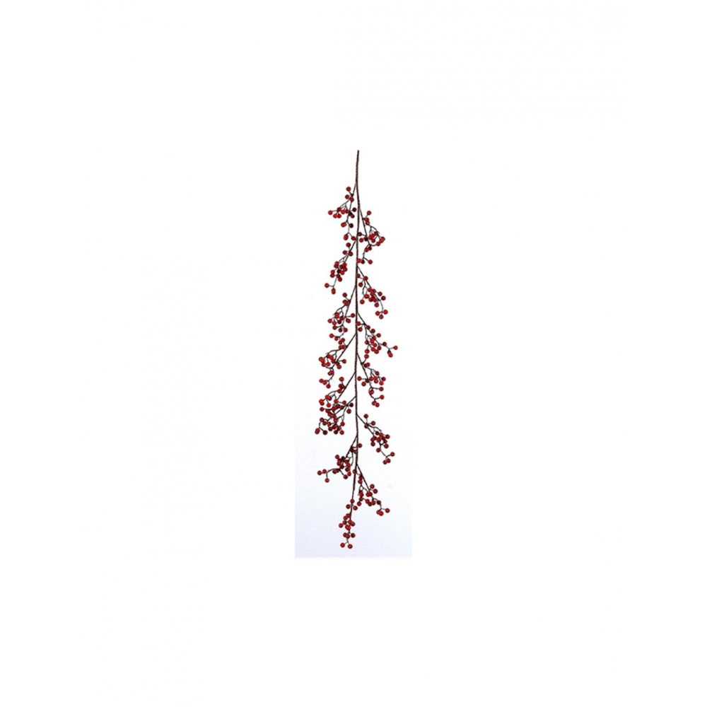 Γιρλάντα με berries κόκκινη 120εκ. Plastona 00.11.99130