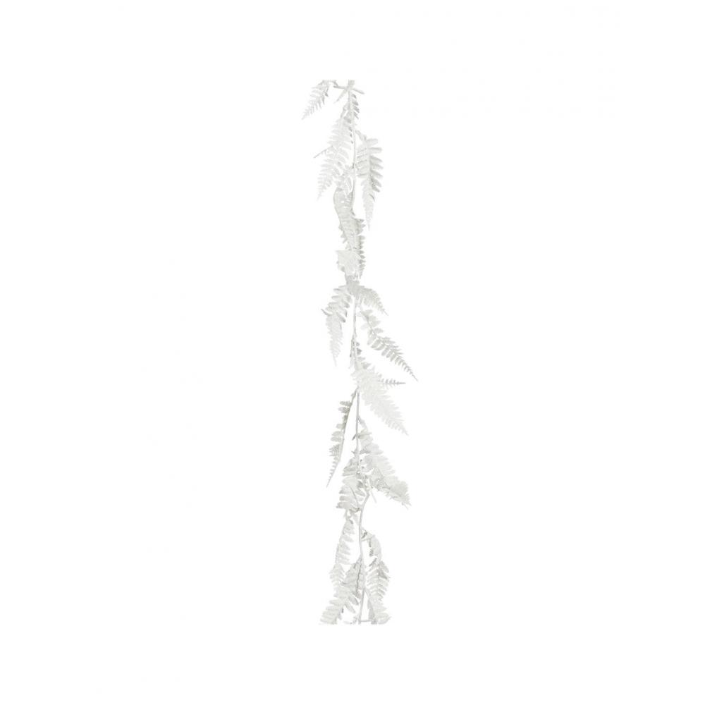Γιρλάντα με λευκά φύλλα Η180cm Plastona 02.1143455