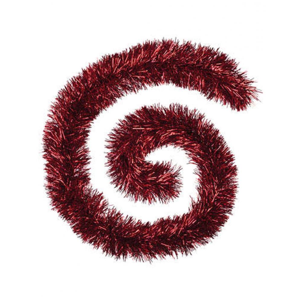 Γιρλάντα Tinsel κόκκινο Φ8 Η200cm Plastona 07.717061RG