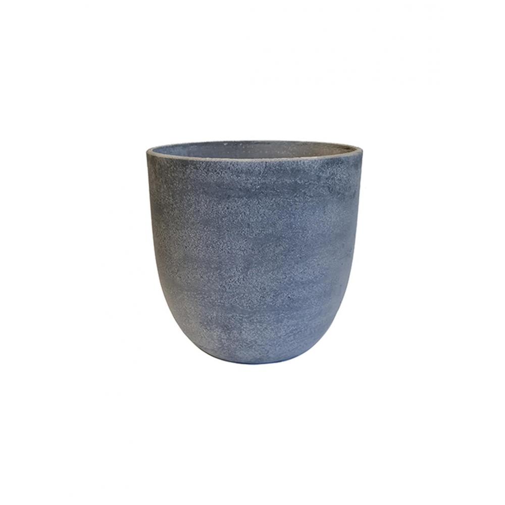 Γλάστρα cement γκρι χρ. Φ27Χ26 Plastona 00.03.35632