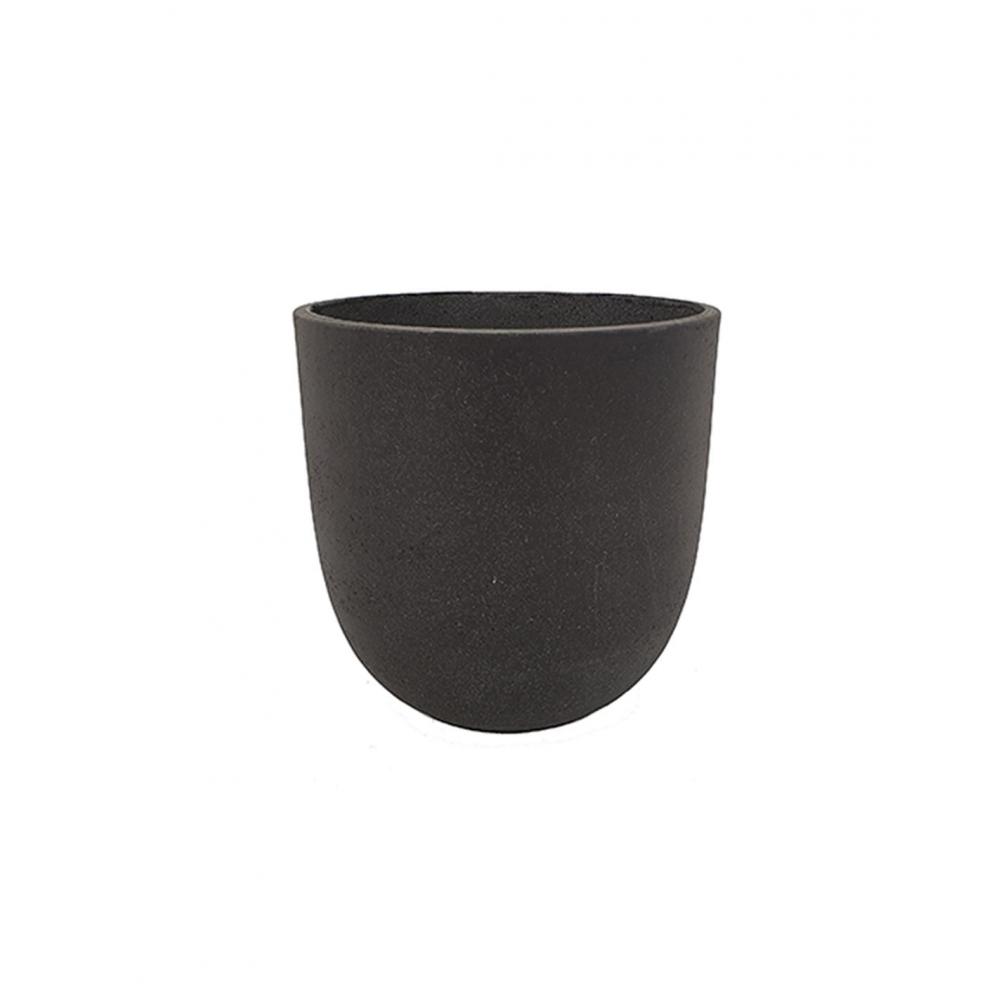 Γλάστρα cement μαύρο χρ. Φ46X43 Plastona 00.03.35547