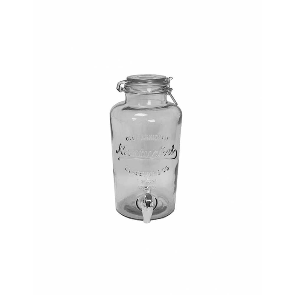 Γυάλα με καπάκι ελατ.& βρύση 15Χ32 4L Plastona 00.03.3239
