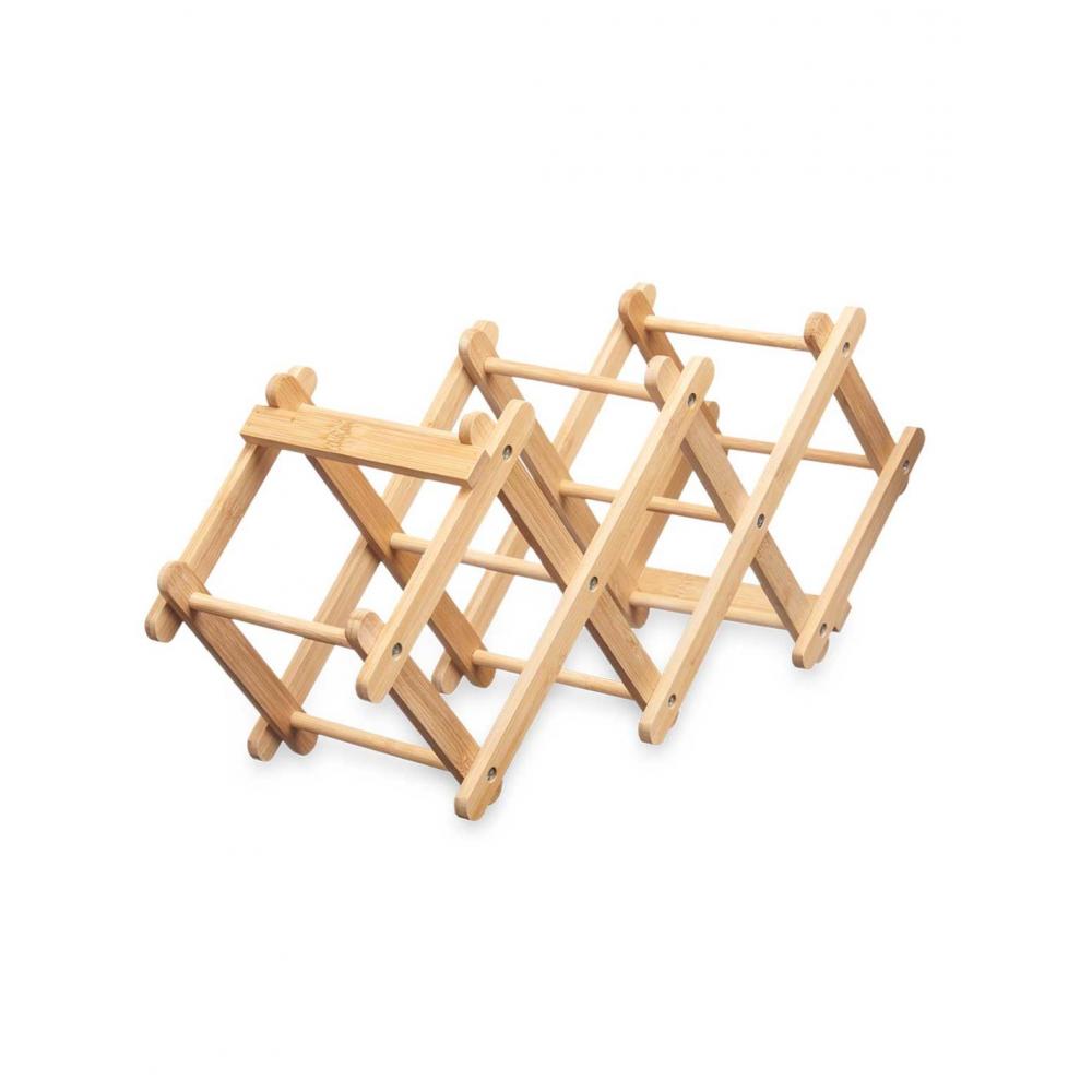 Κάβα bamboo ανοιγόμενη 5θέσεων 29x15x8,5cm Plastona 029.92268
