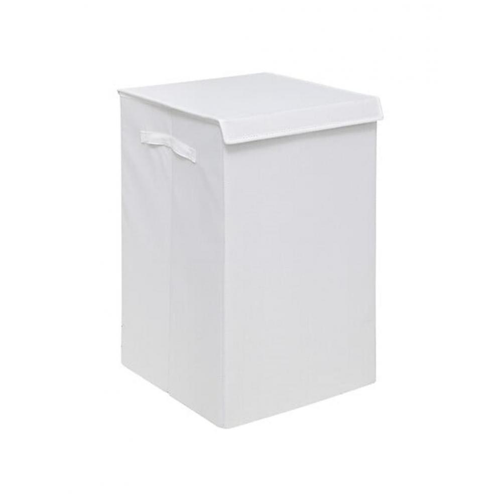 Καλάθι απλύτων βαμβακ.λευκό 74l/37 x 36,5 x 60 cm Plastona 07.206923I