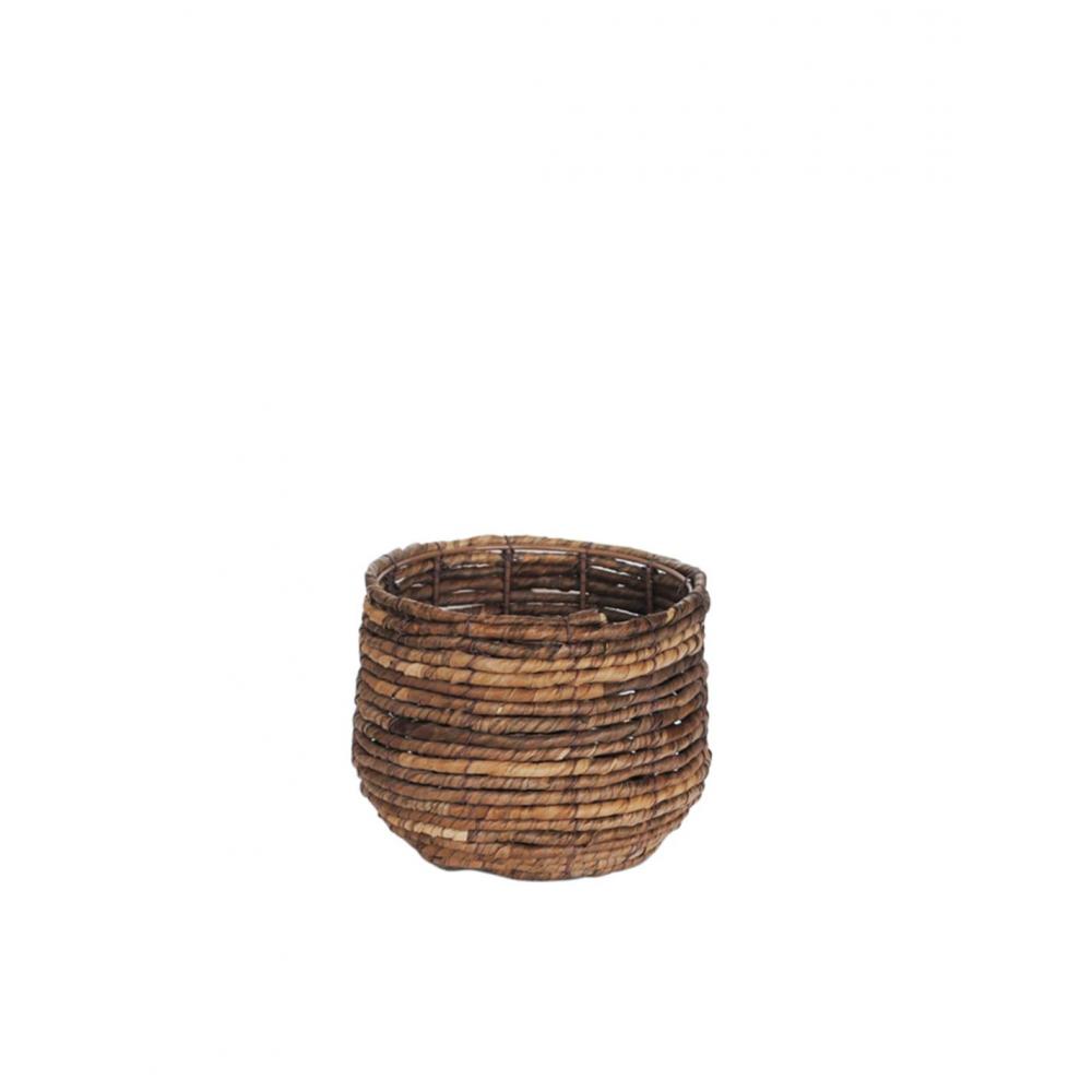 Καλάθι banana καφέ χρ. 19X18 Plastona 00.06.61496