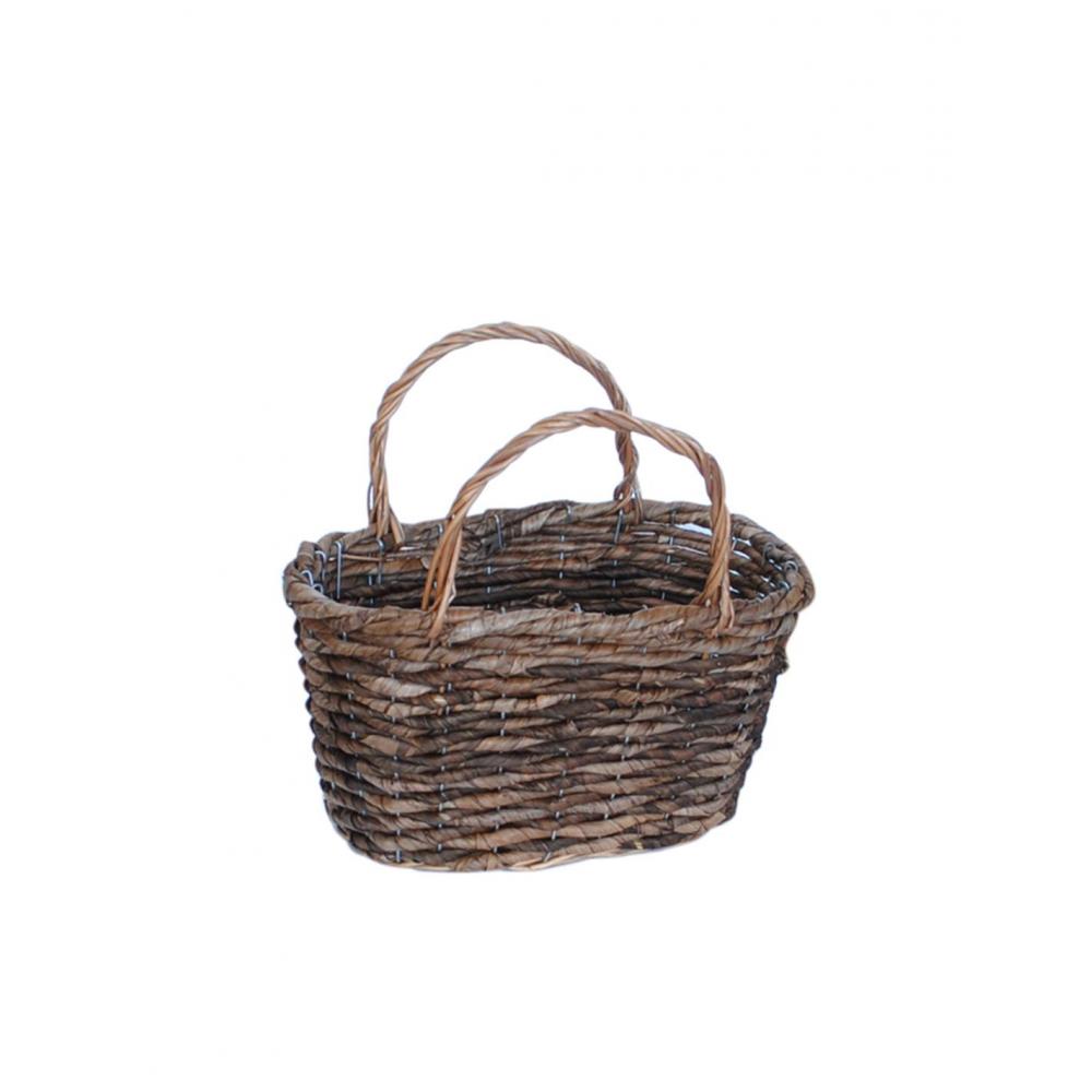 Καλάθι banana τσαντα καφέ χρ. 27,5Χ16,5Χ16 Plastona 00.06.61503