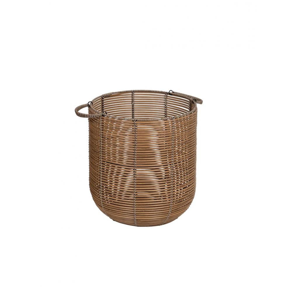 Καλάθι  εξ.χώρου ανακ.rattan φυσικό 35Χ38 Plastona 06.8421010402