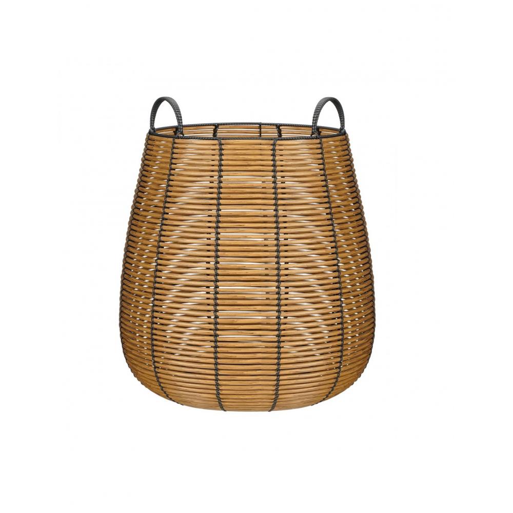 Καλάθι τεχνητό rattan Φ47Η50cm Plastona 02.1043108