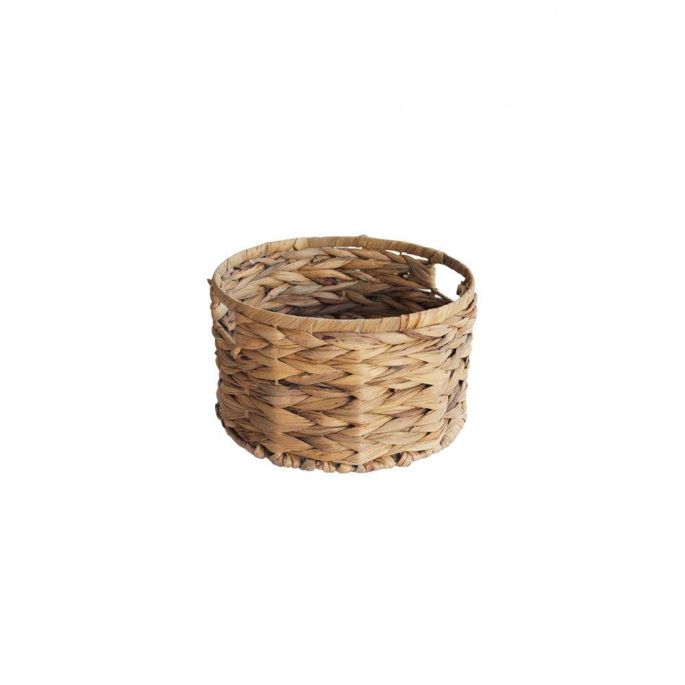 Καλάθι υδρουάκινθος φυσικό Φ35Η20CM Plastona 00.06.61311