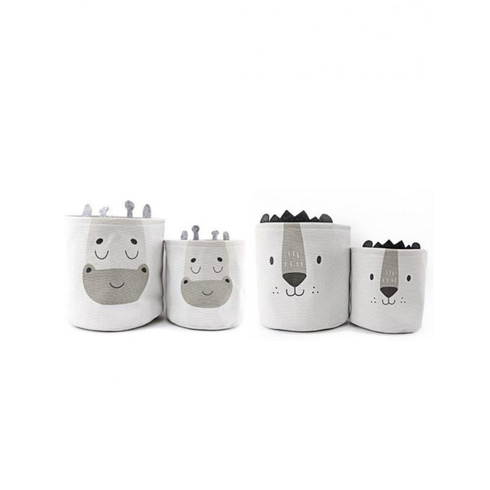 Καλάθι υφασμ. Ζωάκια set2/2σχέδια Plastona 014.BB0367