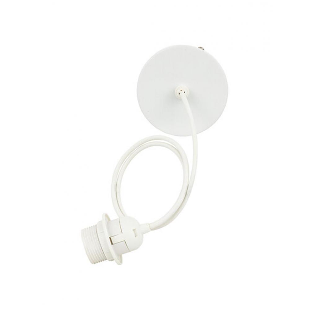 Καλώδιο οροφής λευκό/λευκό ντουί Η80cm Plastona 07.202643