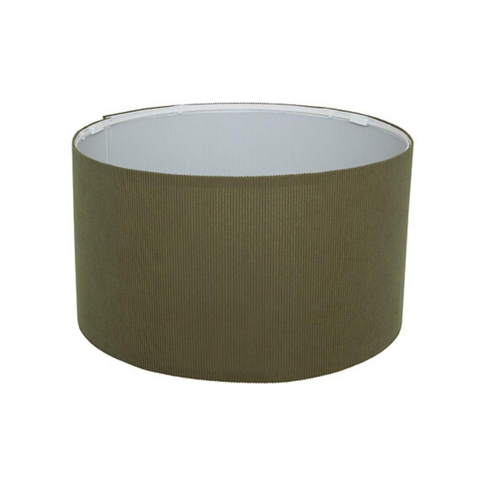Καπέλο φωτιστικού πτυσ.κοτλε χακί 40x23cm Plastona 07.213783D