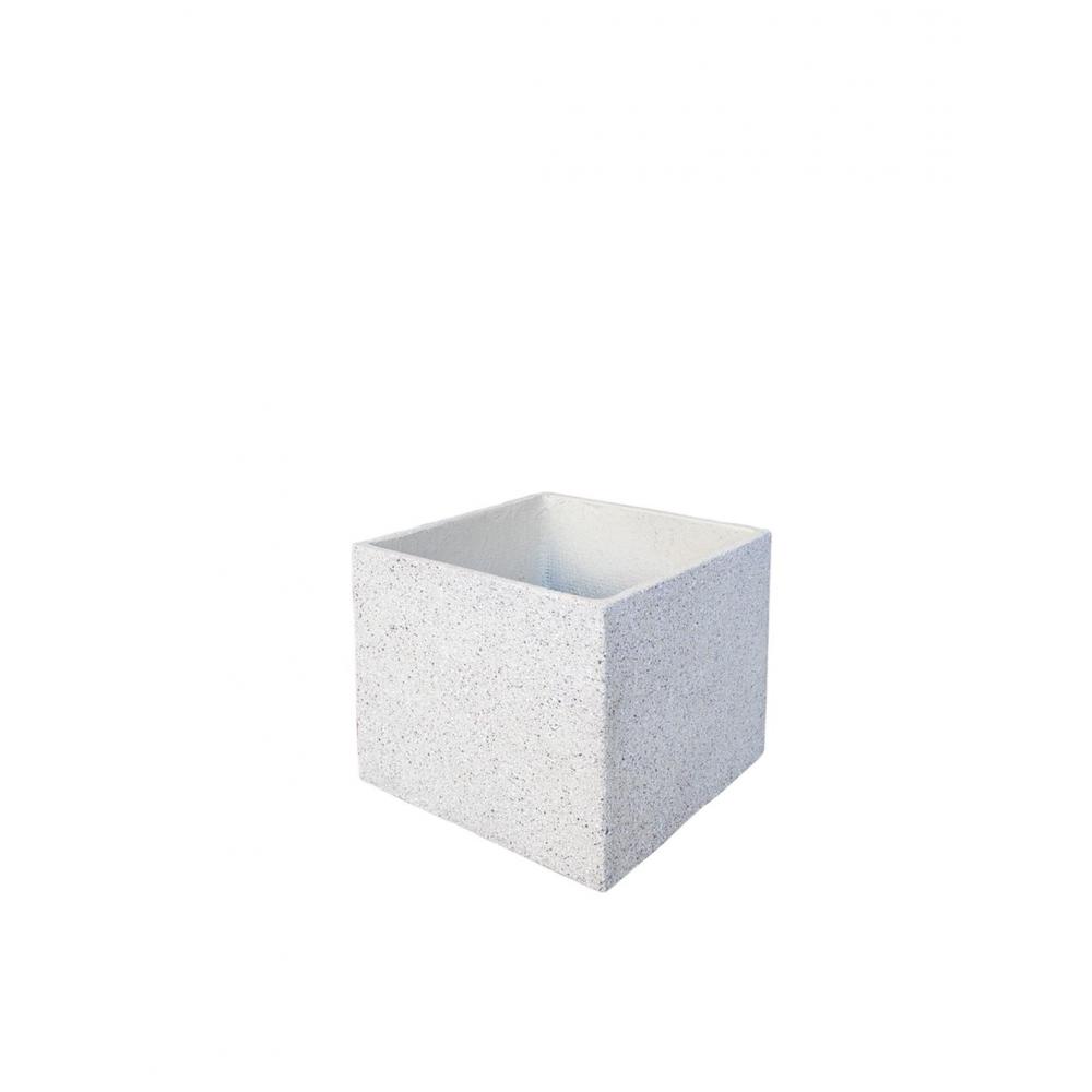 Γλάστρα cement rough εκρού 37Χ37Χ31 Plastona 00.03.35662