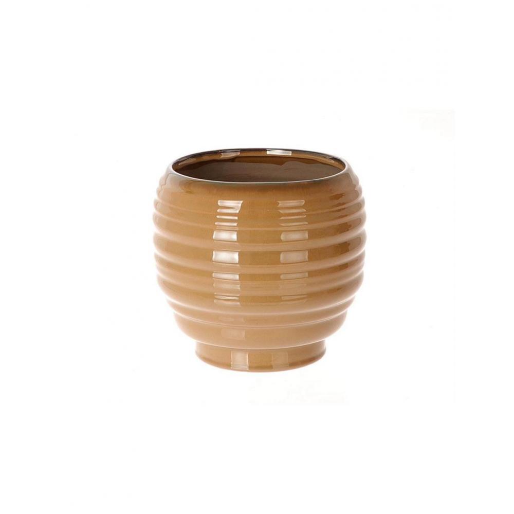 Κασπώ κεραμ.καφέ αν. Φ8,5 Η7,5cm Plastona 012.776400570