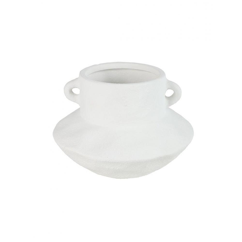 Κάσπώ κεραμ.λευκό με χέρια Φ26 Η18cm Plastona 013.795459