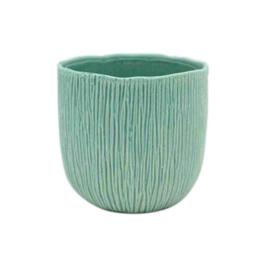 Κασπώ κεραμ. Πράσινο αν.Φ14Η14cm Plastona 012.862498016