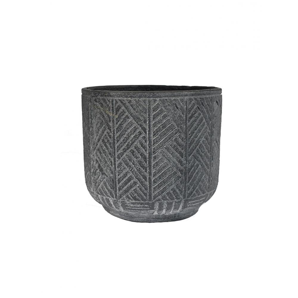 Κασπώ κεραμ.Utah γκρι χρ. Φ25X21 Plastona 00.03.35621