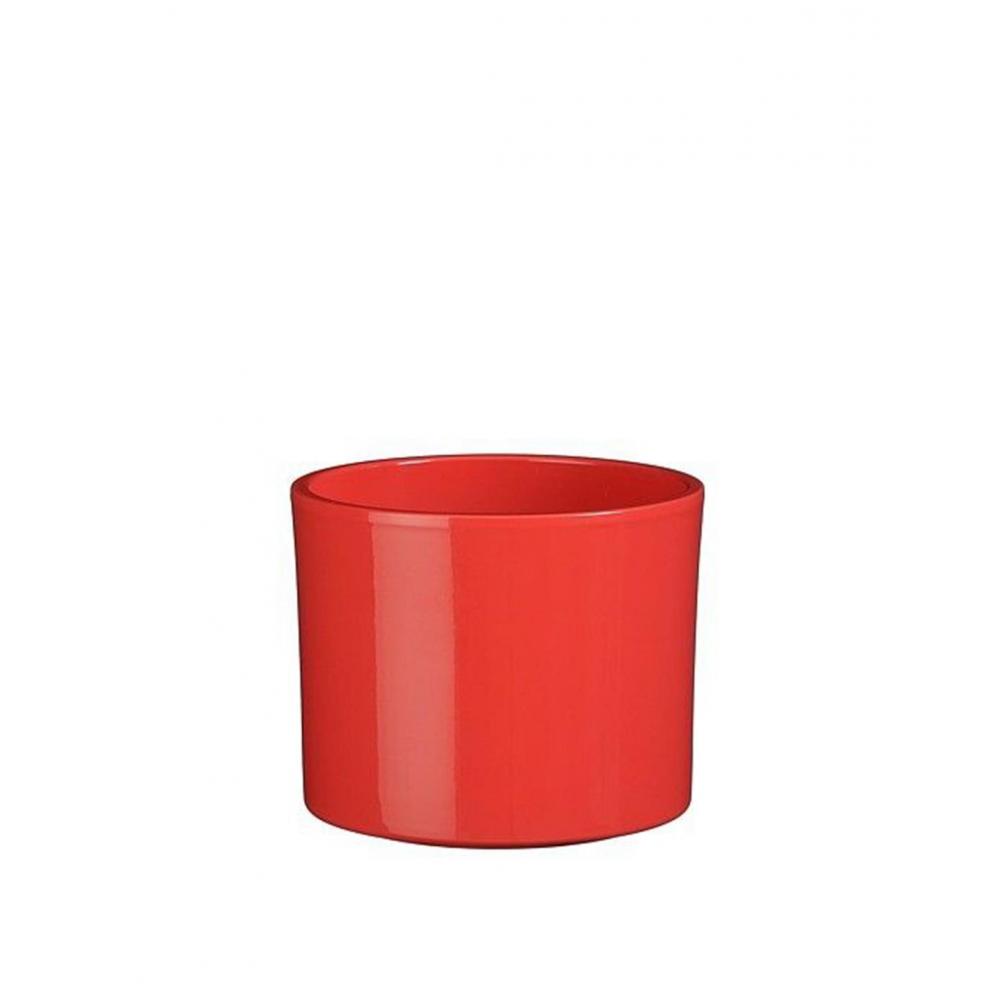 Κασπώ κεραμικό κόκκινο Φ12Η10cm Plastona 02.1193772