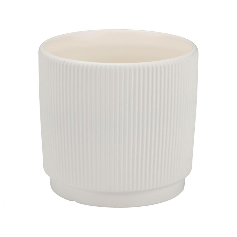 Κασπώ κεραμικό λευκό 15x14cm Plastona 03.50689