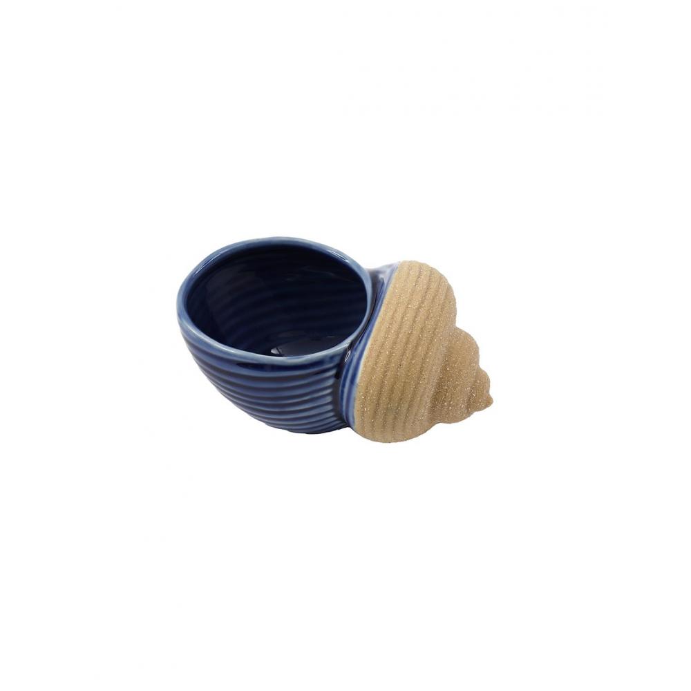 Κασπώ μπλε κοχύλι 14X9.2X7.3cm Plastona 014.SS1141