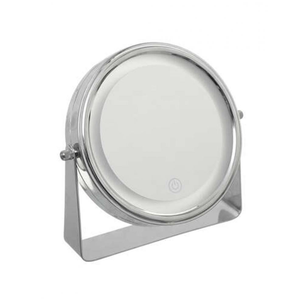 Καθρέπτης LED επιτραπ.ασημί 20x4x21cm Plastona 07.160946