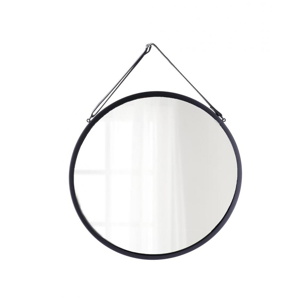 Καθρέπτης κρεμ.μαύρος Φ38 H51cm Plastona 06.8561108