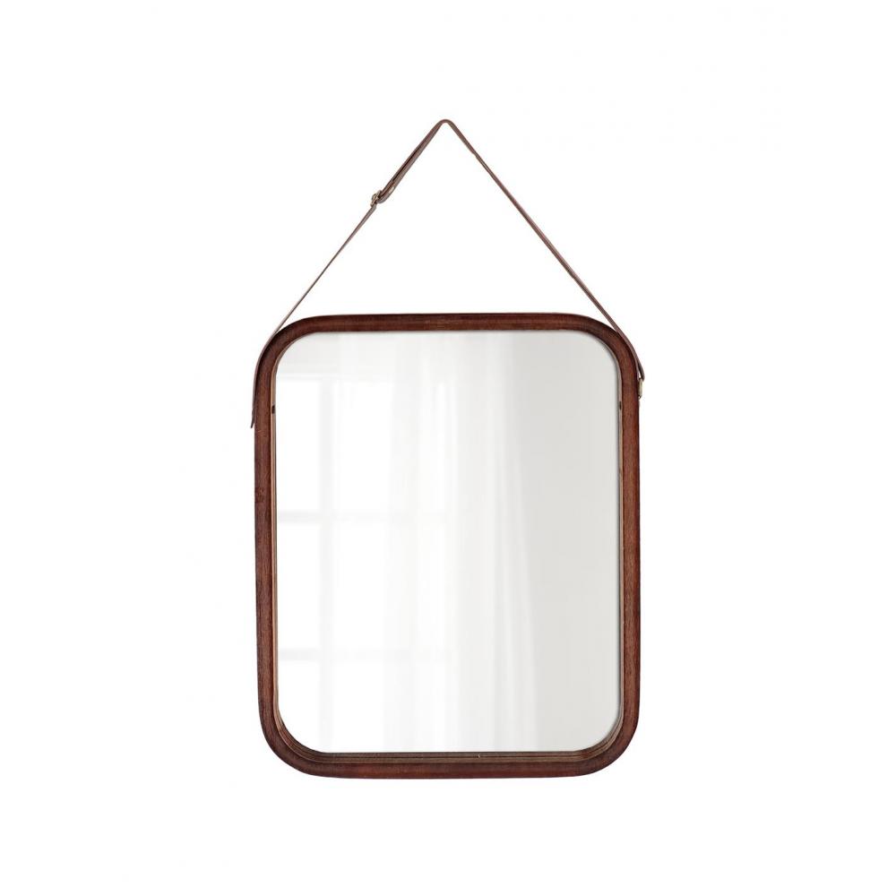 Καθρέπτης τοίχου bamboo καφέ 42x34cm Plastona 06.8562160