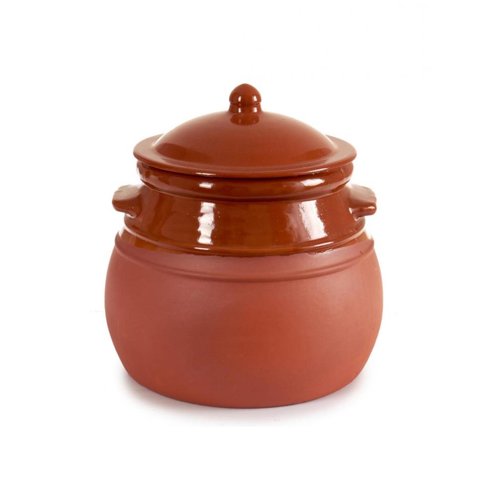 Κατσαρόλα Πυρίμαχη κεραμική trracotta 4,5L/25x26cm Plastona 029.12972