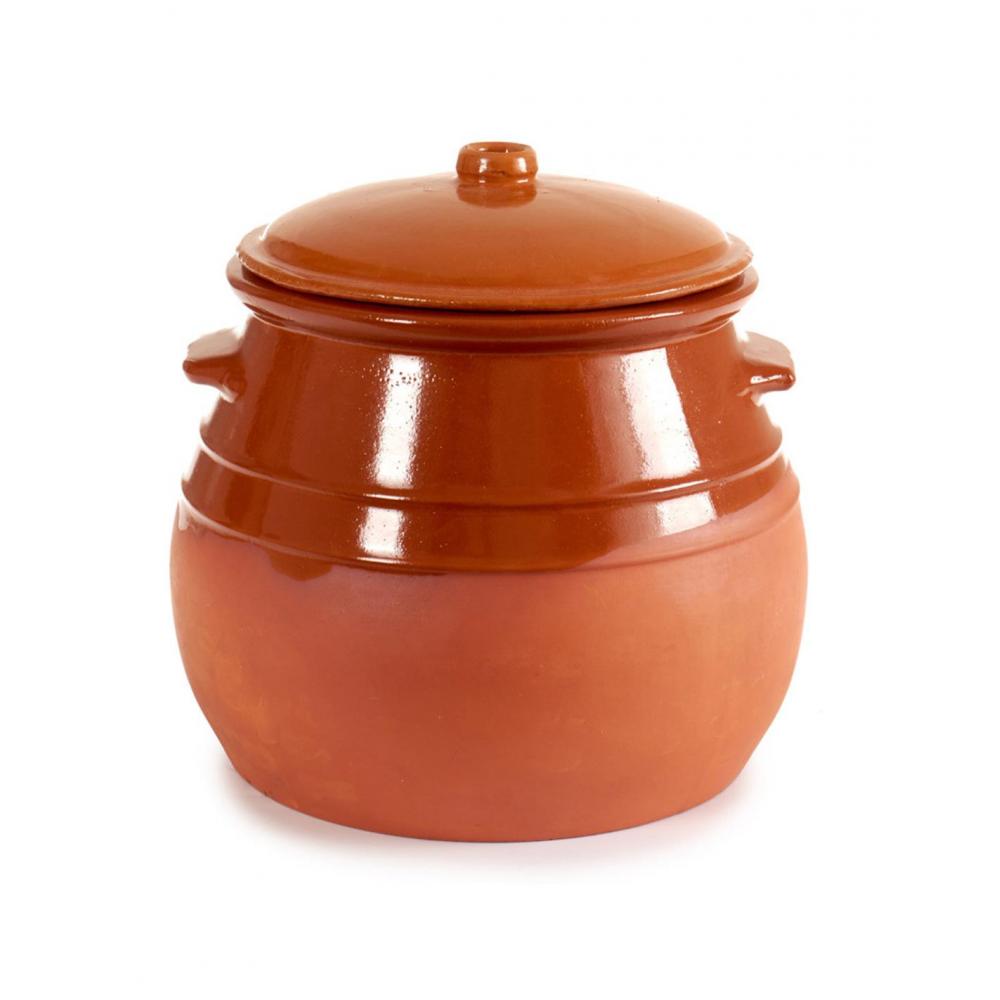 Κατσαρόλα Πυρίμαχη κεραμική trracotta 8L/27x30cm Plastona 029.12971