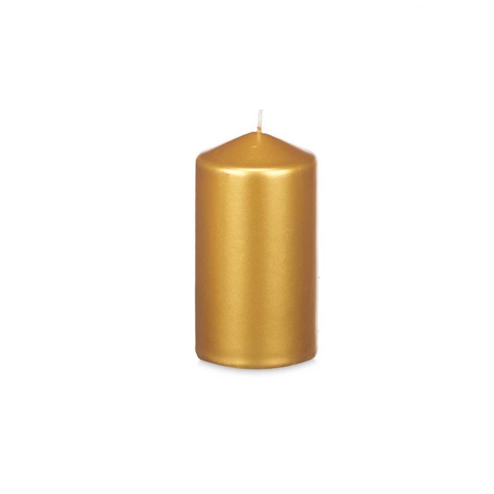 Κερί κορμός χρυσό Φ7Η13cm Plastona 029.92536