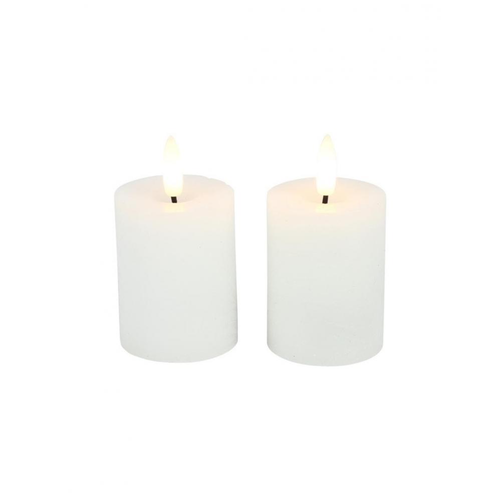 Κερί LED λευκό outdoor σ/2 Φ5Η9cm Plastona 013.812193