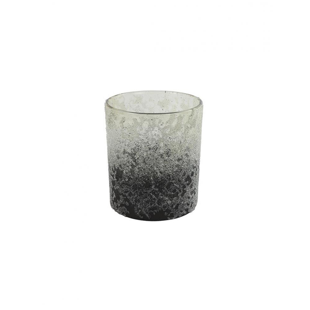 Κηροπήγιο γυαλ.Lisan γκρι 9Χ10 Plastona 013.789412