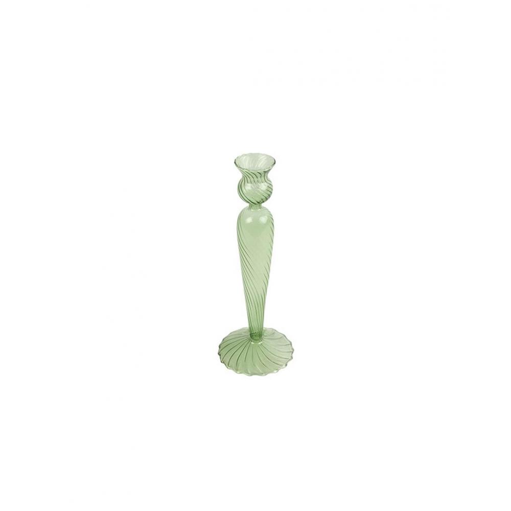 Κηροπήγιο γυαλ.Perlita βεραμάν 8,5X23 Plastona 013.797333