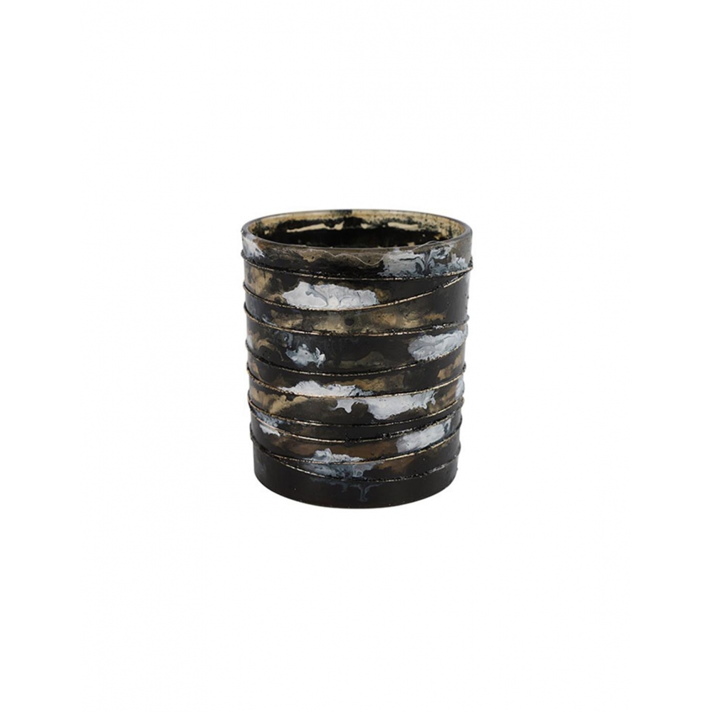 Κηροπήγιο γυαλ.Pietro ανθρακί 9Χ10 Plastona 013.789291