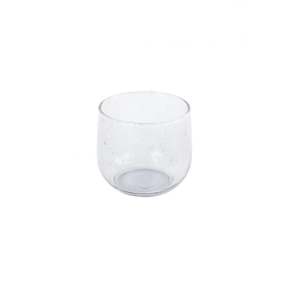 Κηροπήγιο γυάλ. Ποτήρι διάφανο Φ10 Η9cm Plastona 013.803689