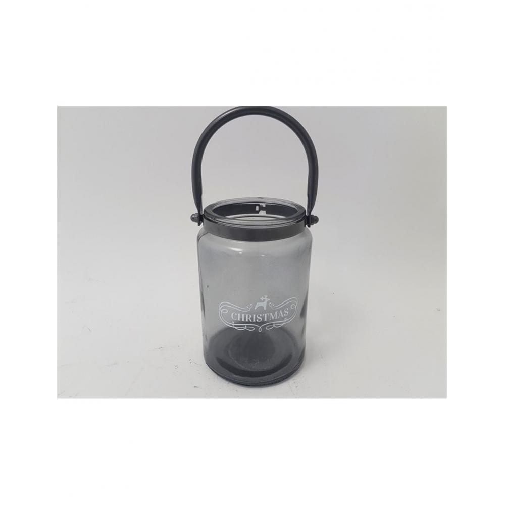 Κηροπήγιο γυαλ.xmas 10Χ14 Plastona 03.49383