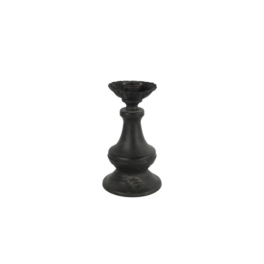 Κηροπήγιο μεταλ.rusty μαύρο 9,5Χ17,5 Plastona 013.786543