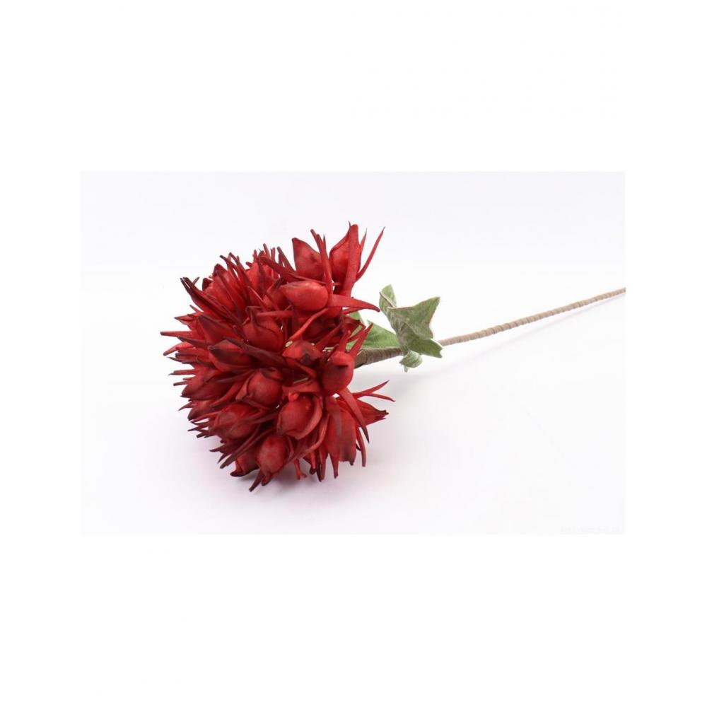 Κλαδί Αγάπανθος κόκκινο Η78cm Plastona 012.862192115