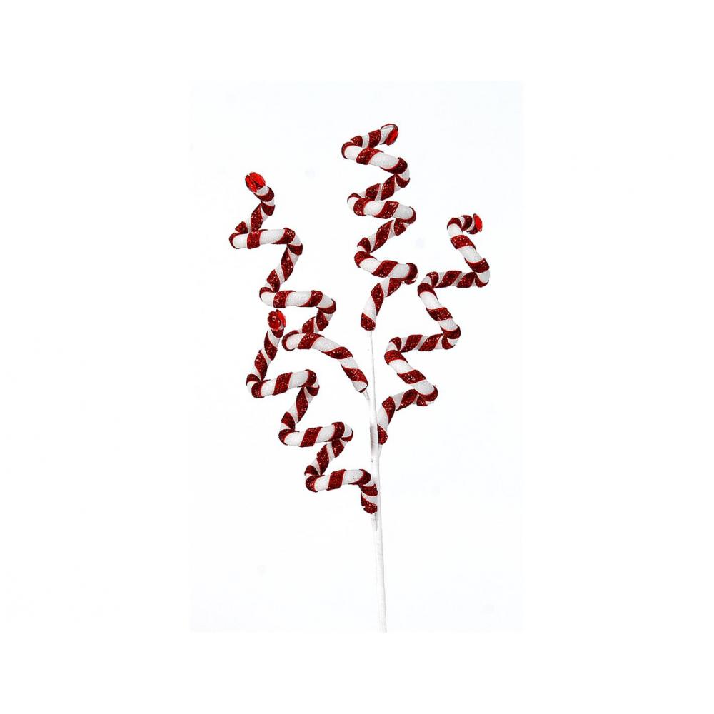 Κλαδί candy κόκκ/λευκό 66εκ. Plastona 00.11.92472