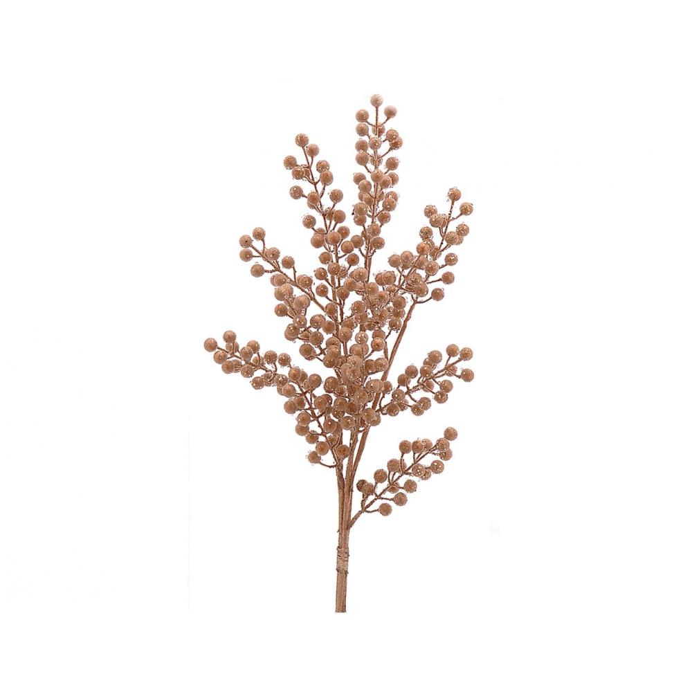 Κλαδί  gold Berries H65 cm Plastona 00.11.21510