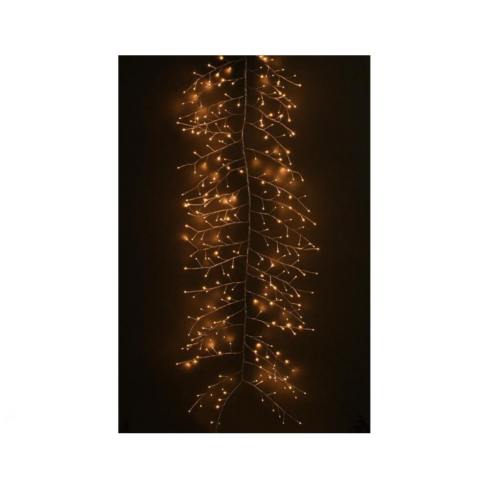 Κλαδί με λαμπάκια 2.5Μ με 312LED warm white Plastona 00.11.9780222
