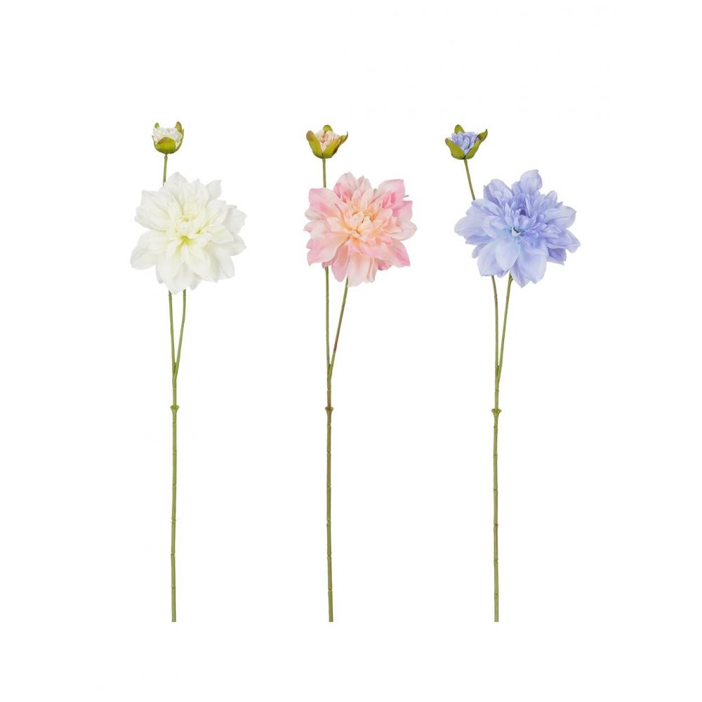 Κλαδί Ντάλια 3χρώματα Η64cm Plastona 02.1189997