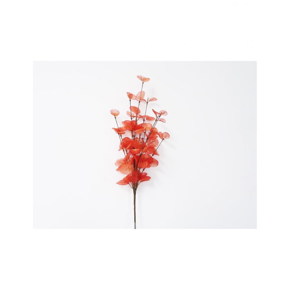 Κλαδί πορτοκαλί φύλλα Η72cm Plastona 012.862313425