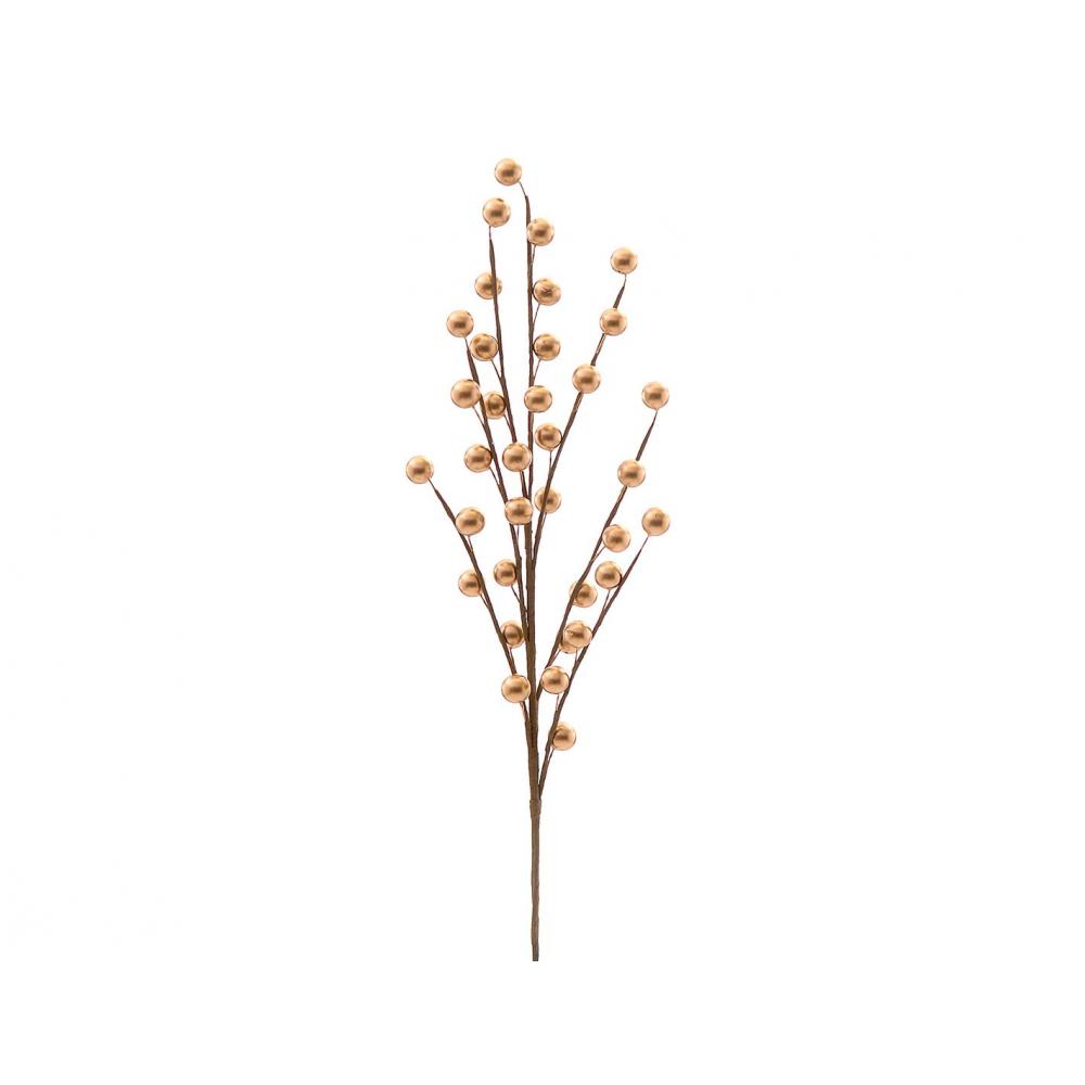 Κλαδί χρυσό berries H45cm Plastona 00.11.16915