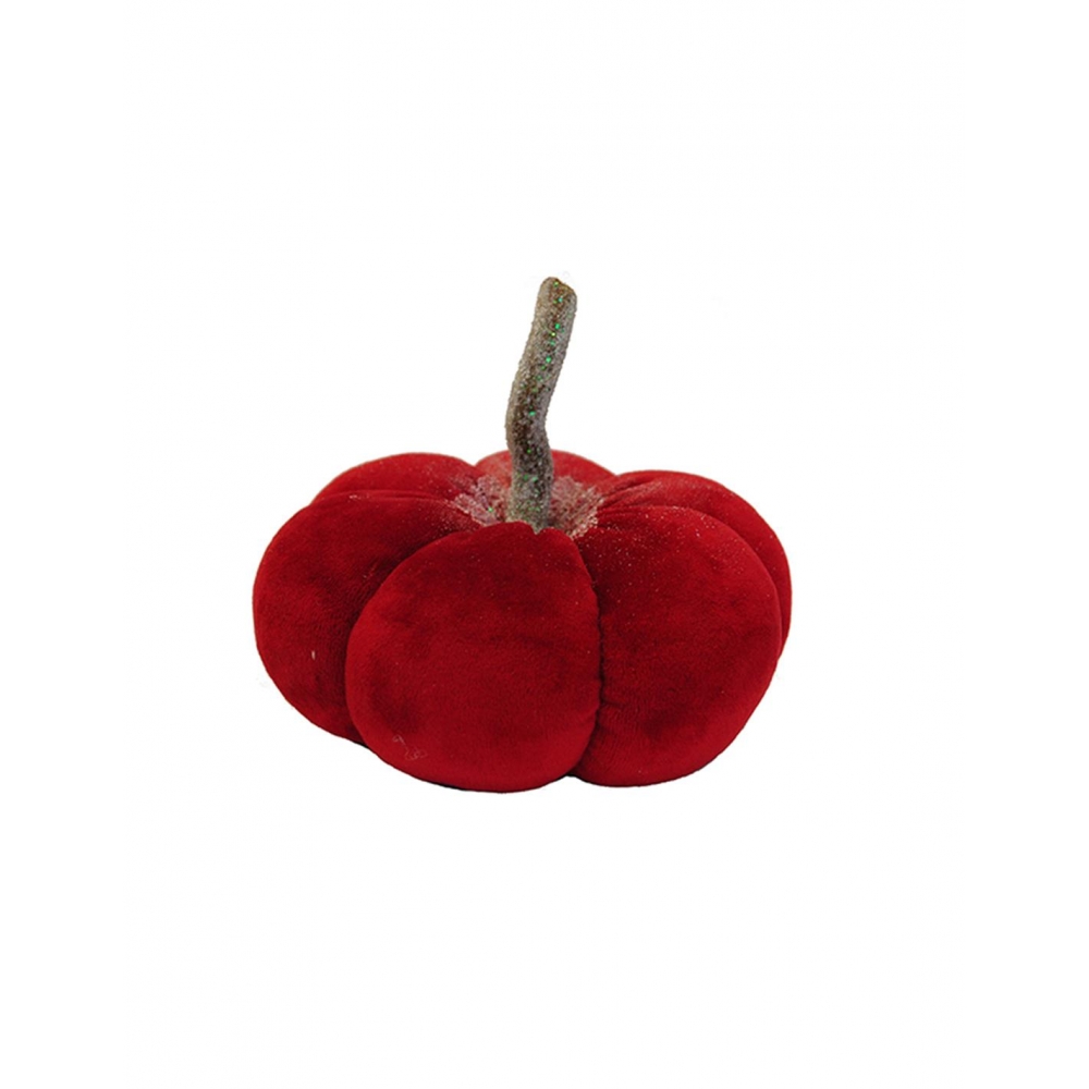 Κολοκυθα βελούδινη 16X7.5 μπορντώ με ιριζέ κοτσάνι Plastona 00.10.24207A