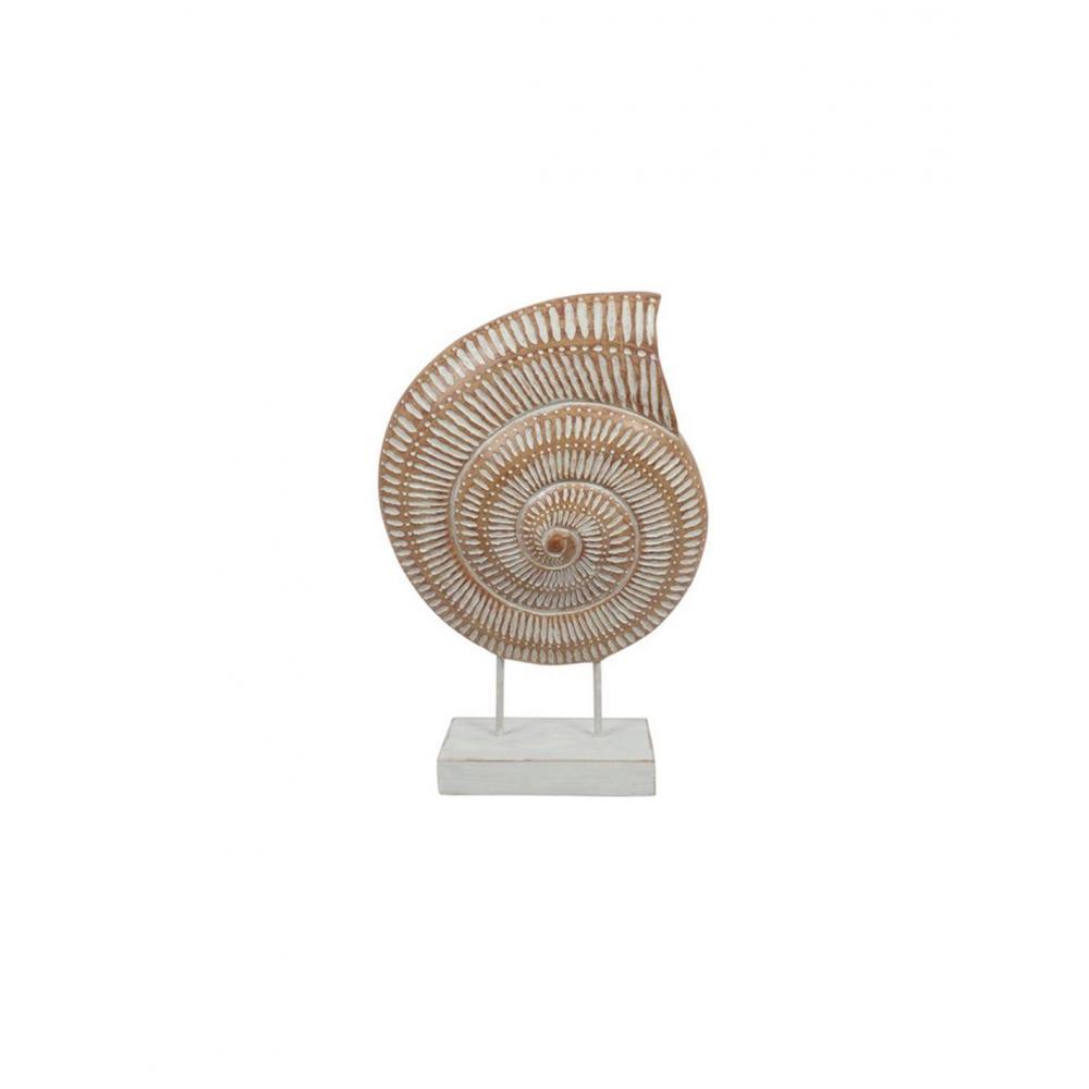 Κοχύλι σε σταντ ξυλ. 31x10,5x47cm Plastona 013.819752