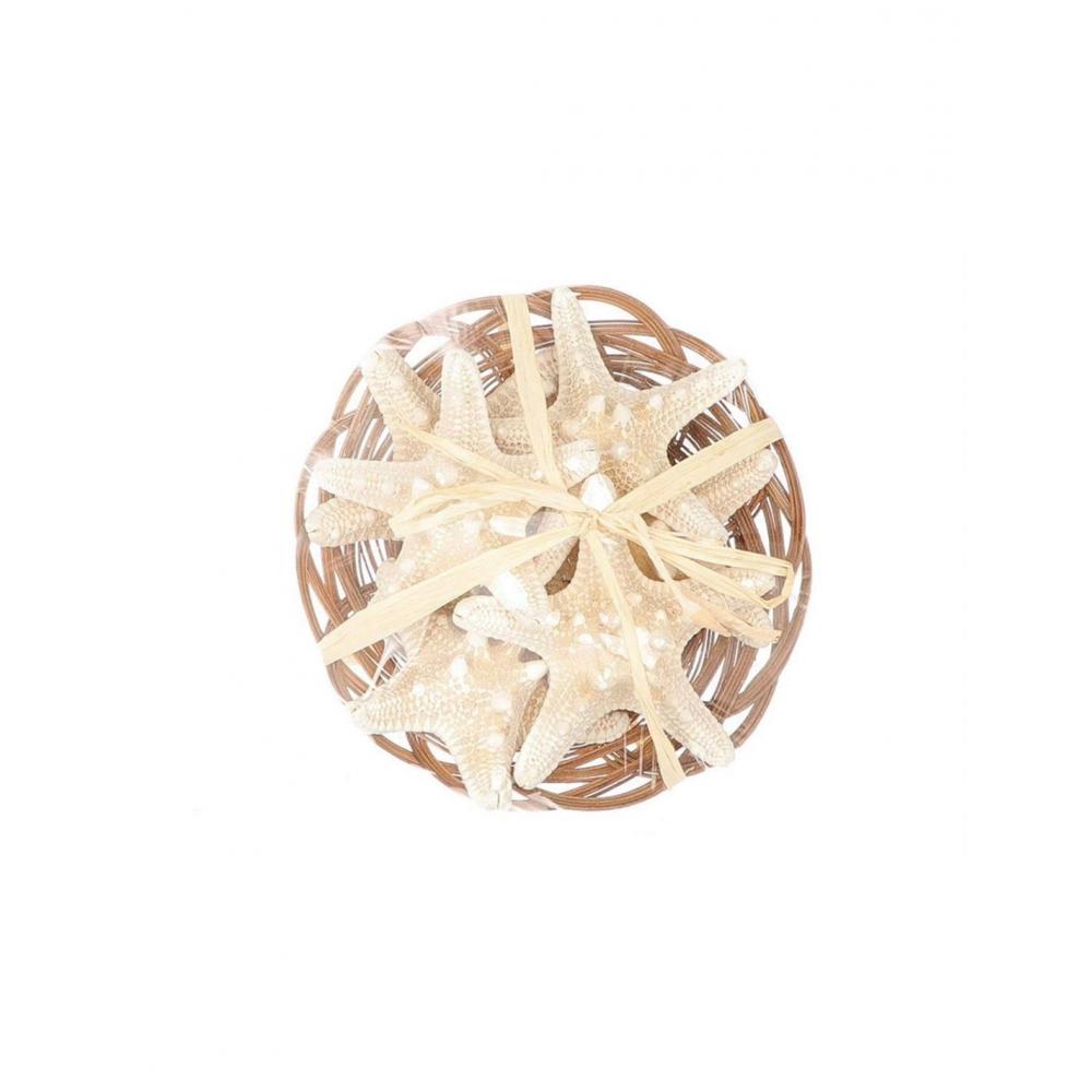 Κοχύλια σε καλάθι 6pcs Φ15cm Plastona 012.632403021