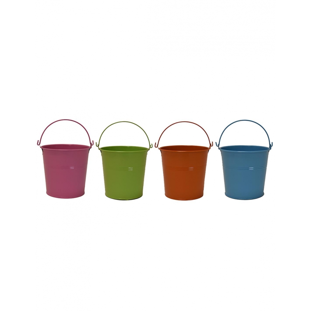 Κουβαδάκι xρωμ. με χέρι 13Χ12εκ 4χρ Plastona 00.05.5911