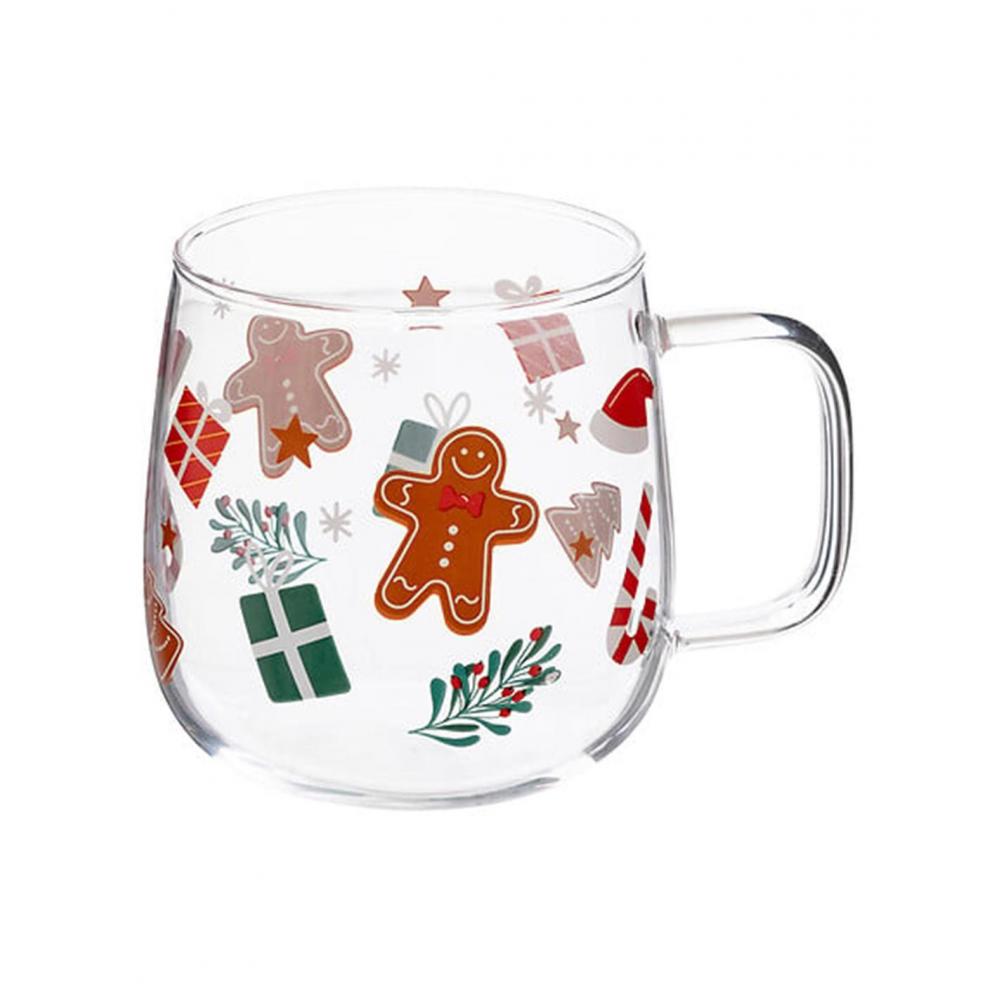 Κούπα γυάλινη christmas 54cl/9,5x12,6cm Plastona 07.208562