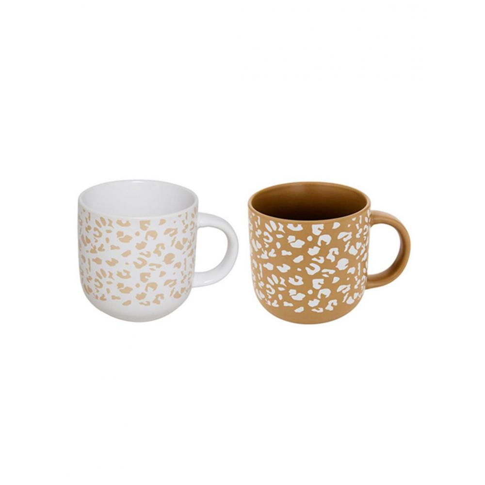 Κούπα stoneware Leopard 50cl/13,5x9,5x10,5 cm Plastona 07.207153